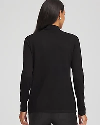 Ella Embellished Mockneck Sweater