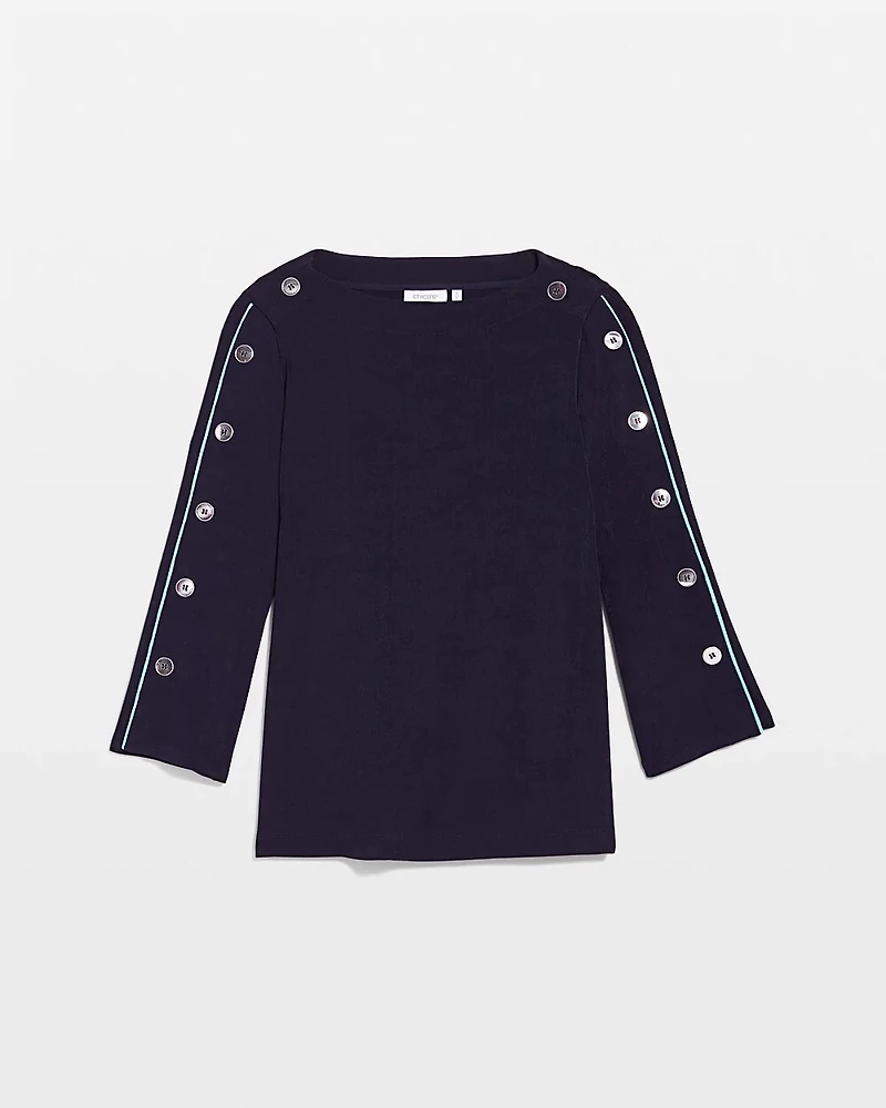 Travelers™ Button-sleeve Top