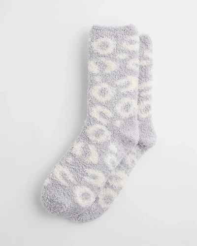 Animal Print Cozy Socks