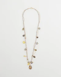 Drop Off Pendant Necklace