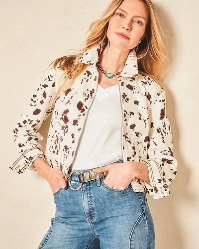 Pampas Pony Denim Jacket