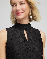 Burnout Mockneck Tank