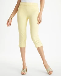 Brigitte™ Slim Rivet Pull-On Capri Pant