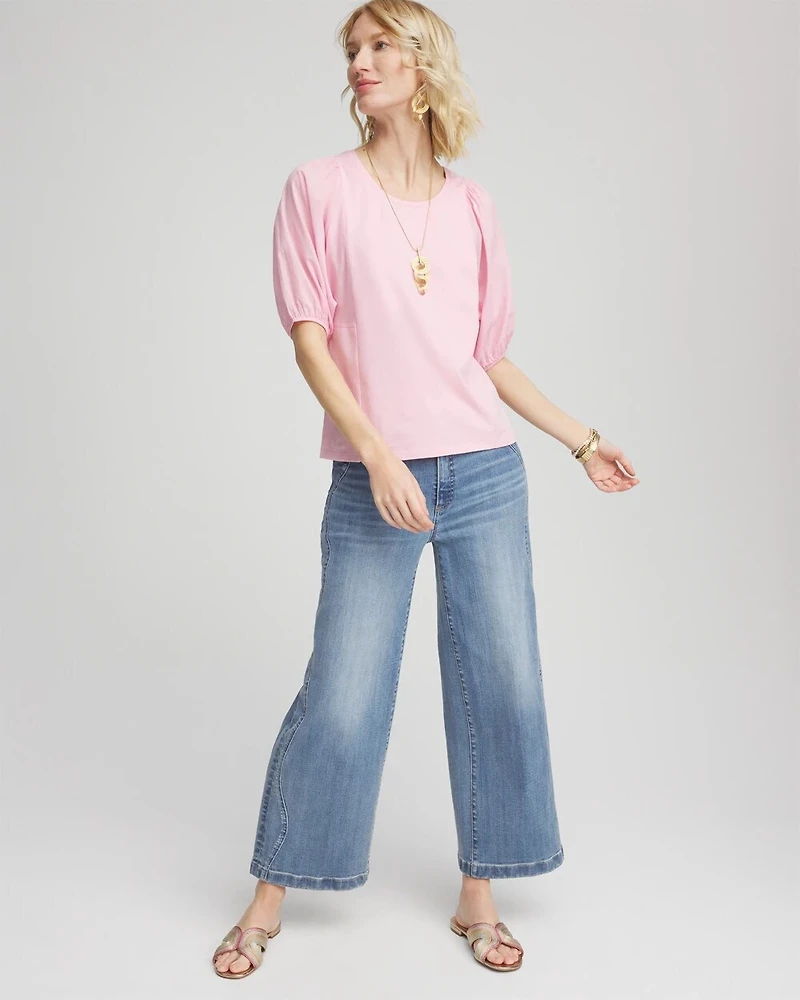 Dolman Sleeve Knit Top
