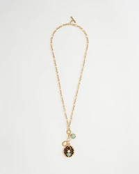 Convertible Pendant Toggle Necklace