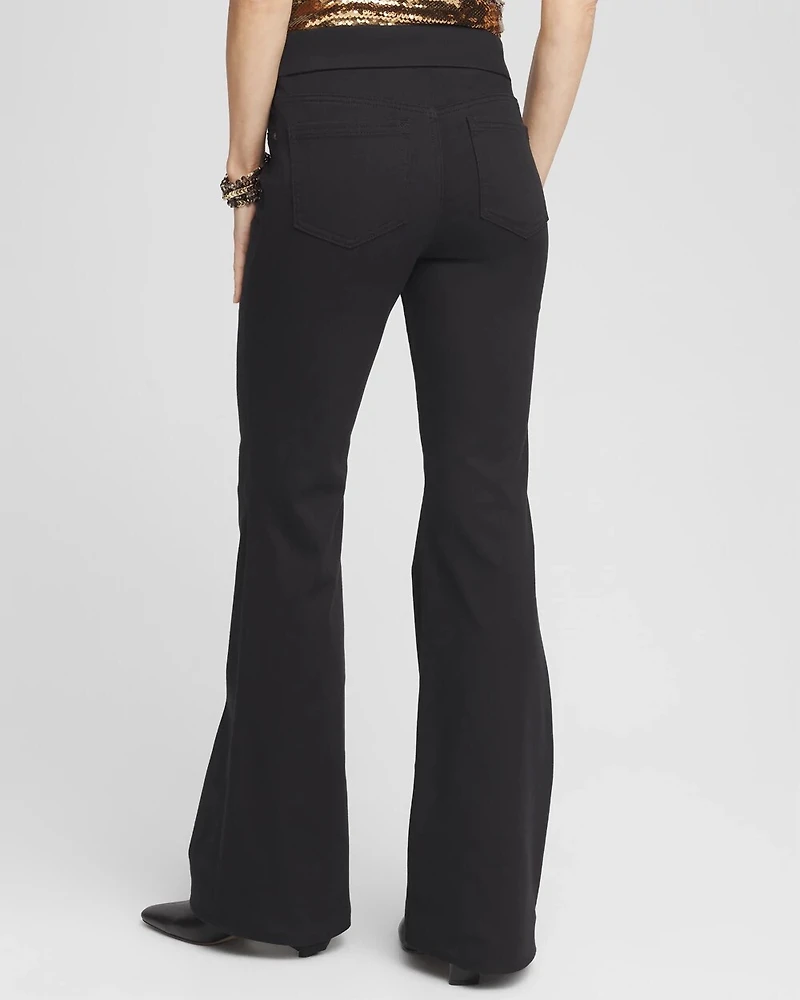 Pull On Flare Jeggings