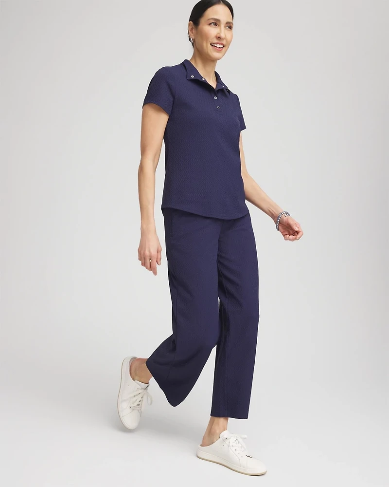 Zenergy® UPF Jacquard Knit Cropped Pants