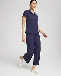 Zenergy® UPF Jacquard Knit Cropped Pants