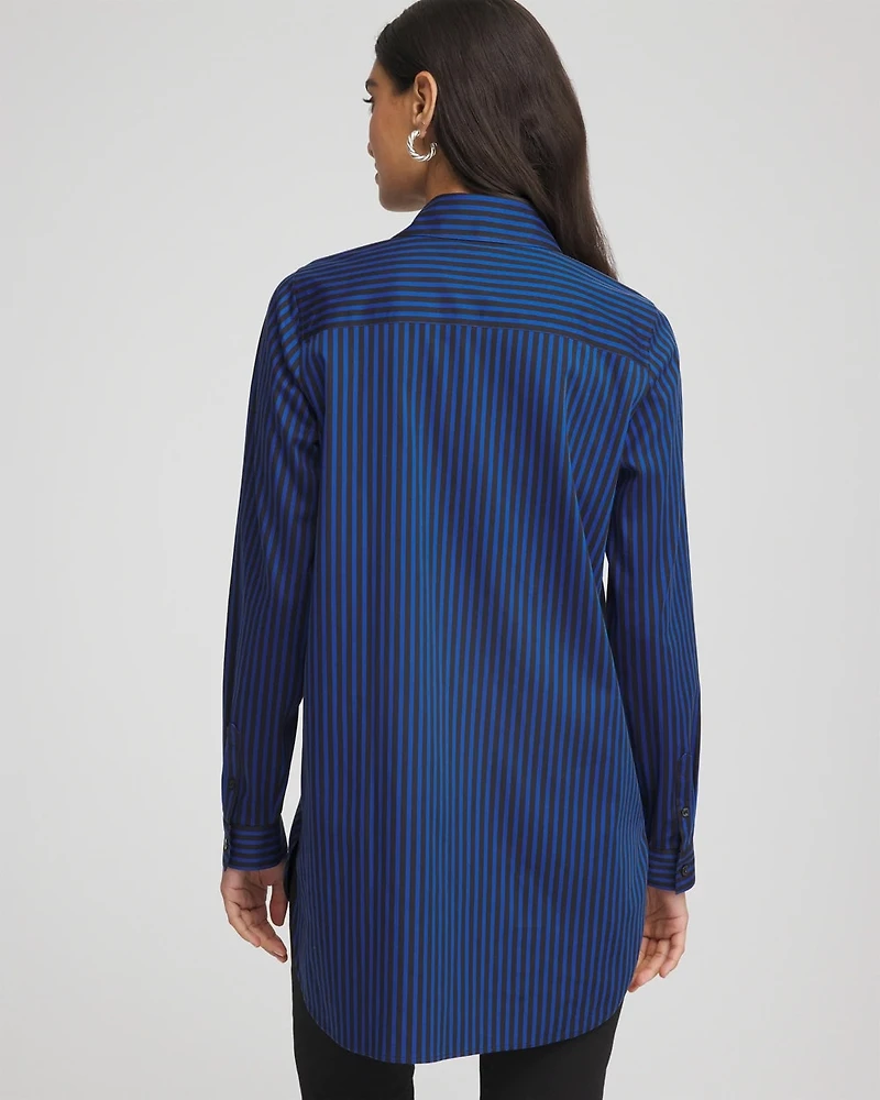 No Iron™ Slimming Striped Tunic