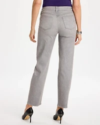 Girlfriend Straight Ankle Jeans