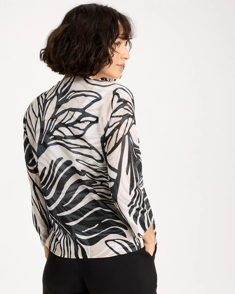 Vacay Leaf Summer Romance Cardigan