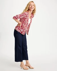 Geo Summer Romance Cardigan