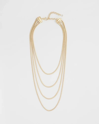 Multi-Layer Snake Chain Necklace