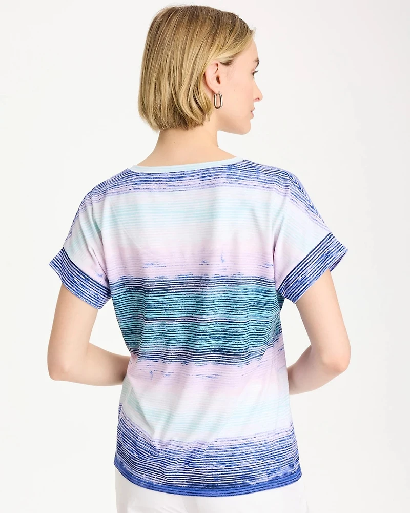 Zenergy® Ombre Drop Shoulder Tee