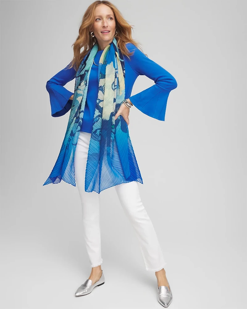 Peplum Flare Sleeved Top