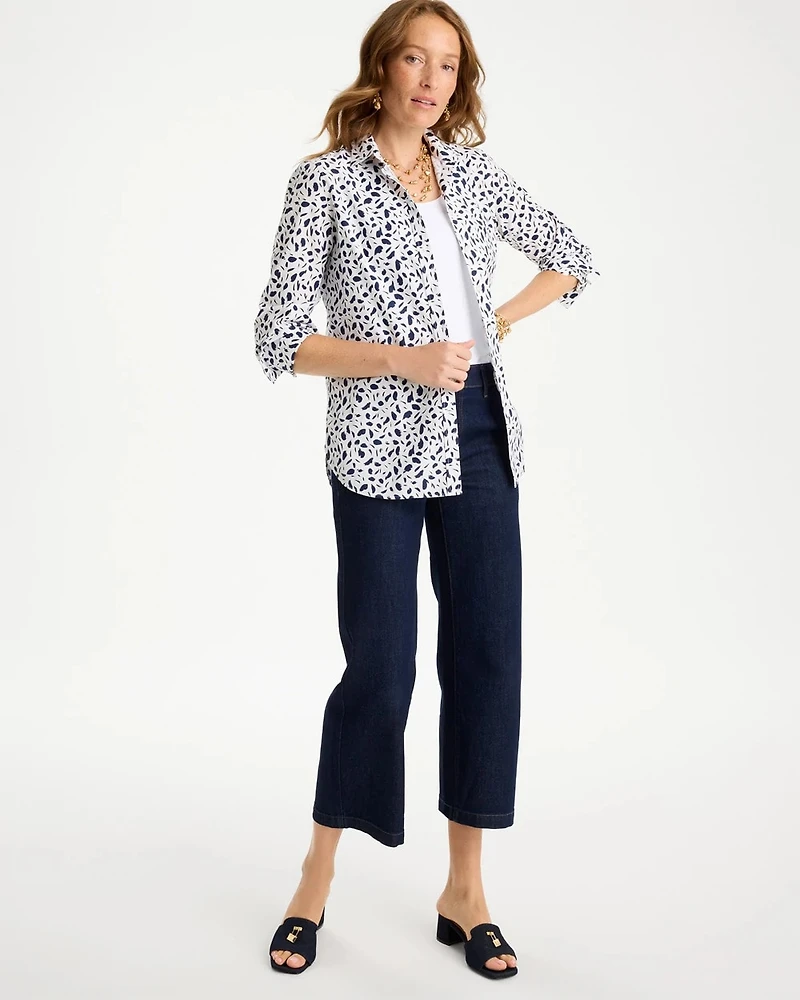 No Iron™ Stretch Printed Shirt