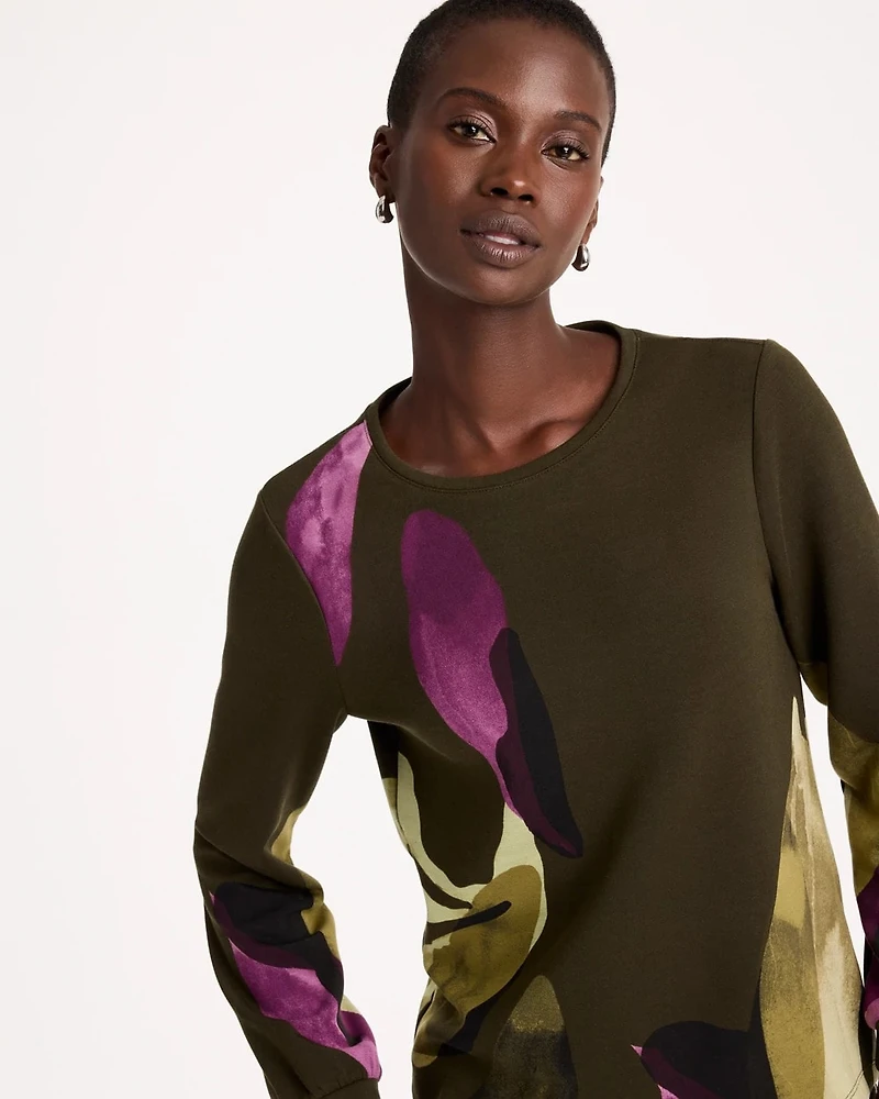 Zenergy® Soft Printed Long-Sleeve Top