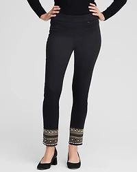 Embellished Pull-On Jeggings