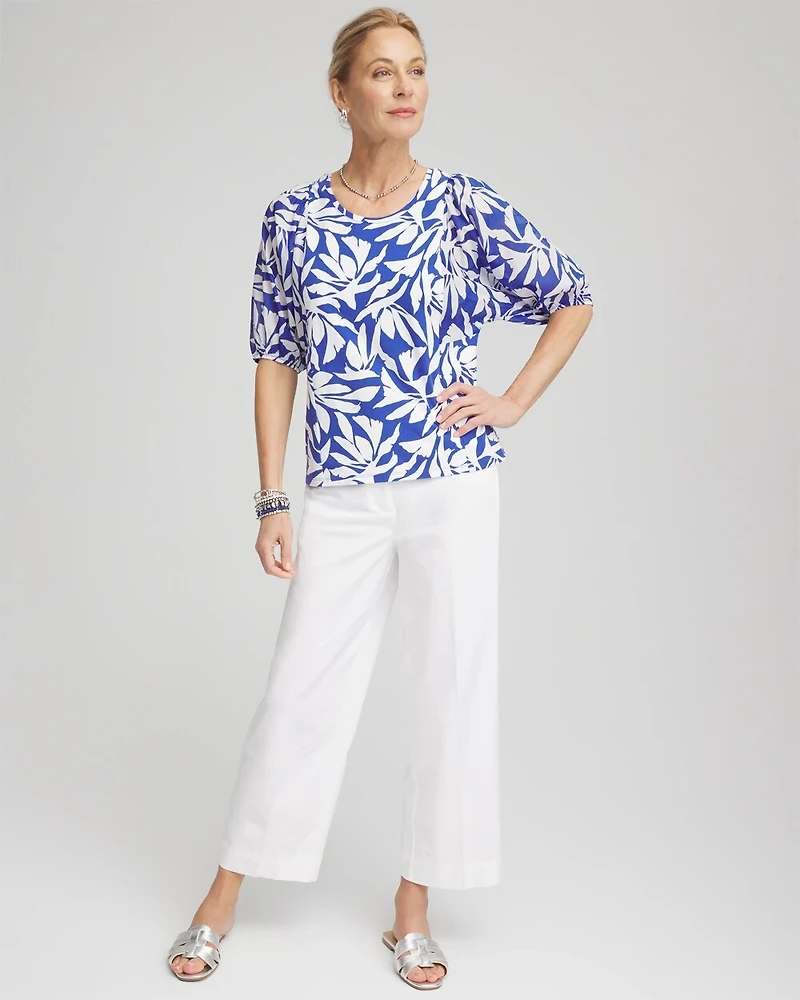 Dolman Short Sleeve Knit Top