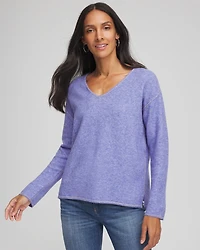 Contrast Stitch Detail Pullover