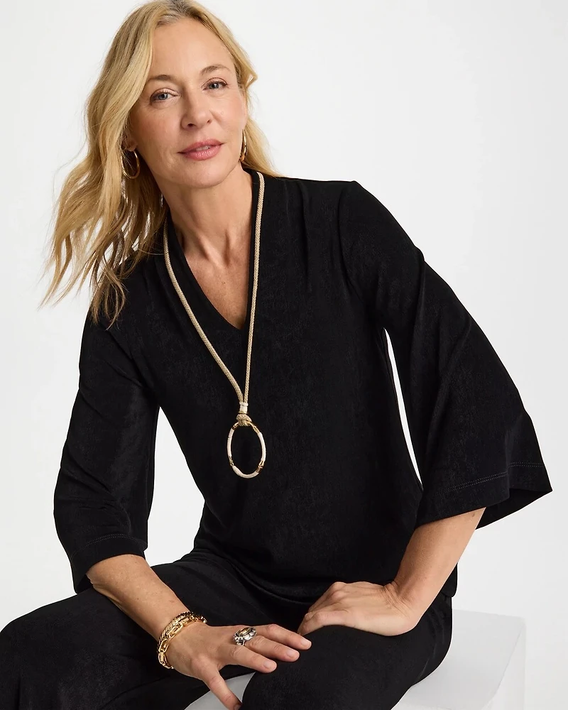 Travelers™ V-Neck Kimono Top