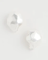 Hammered Clip-On Earrings