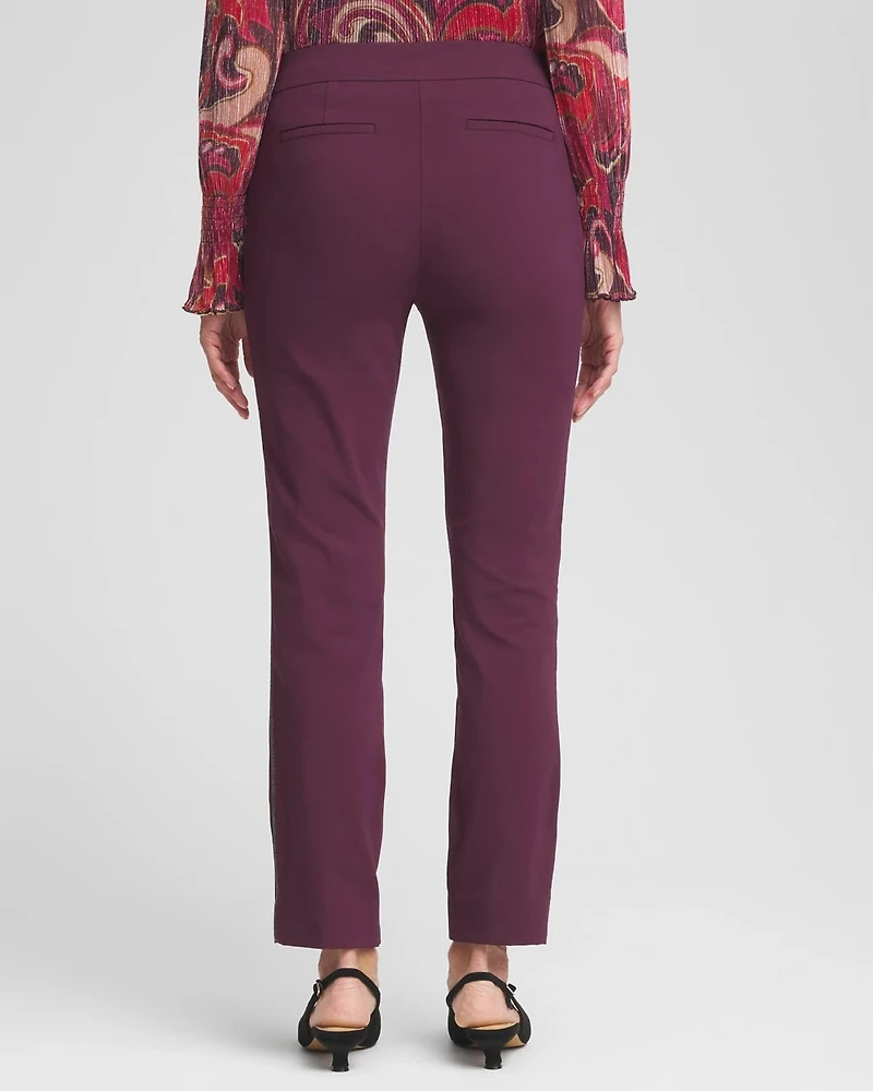Petite Brigitte Beaded Ankle Pants