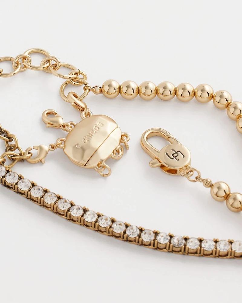 Goldtone Lobster-Claw Necklace Converter
