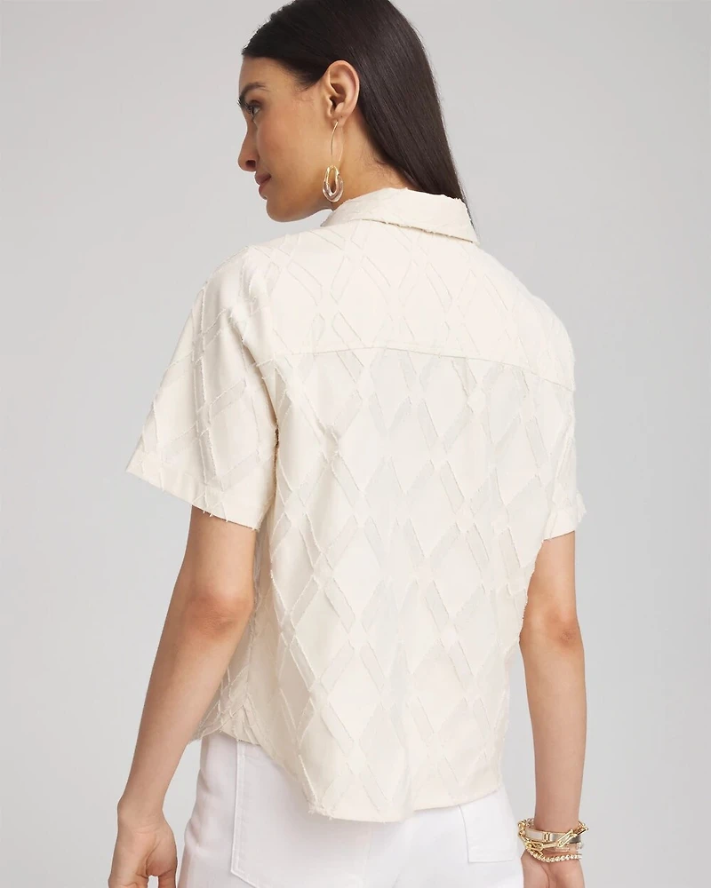 Diamond Jacquard Shirt