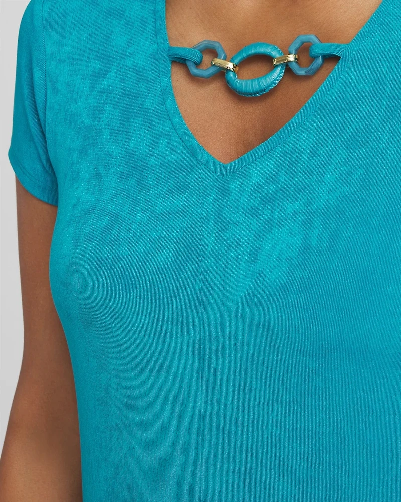 Travelers™ Chain Detail Top