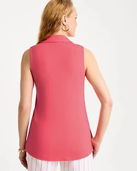 Collared Tunic Tank