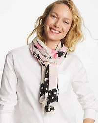 Blossom Burst Oblong Scarf