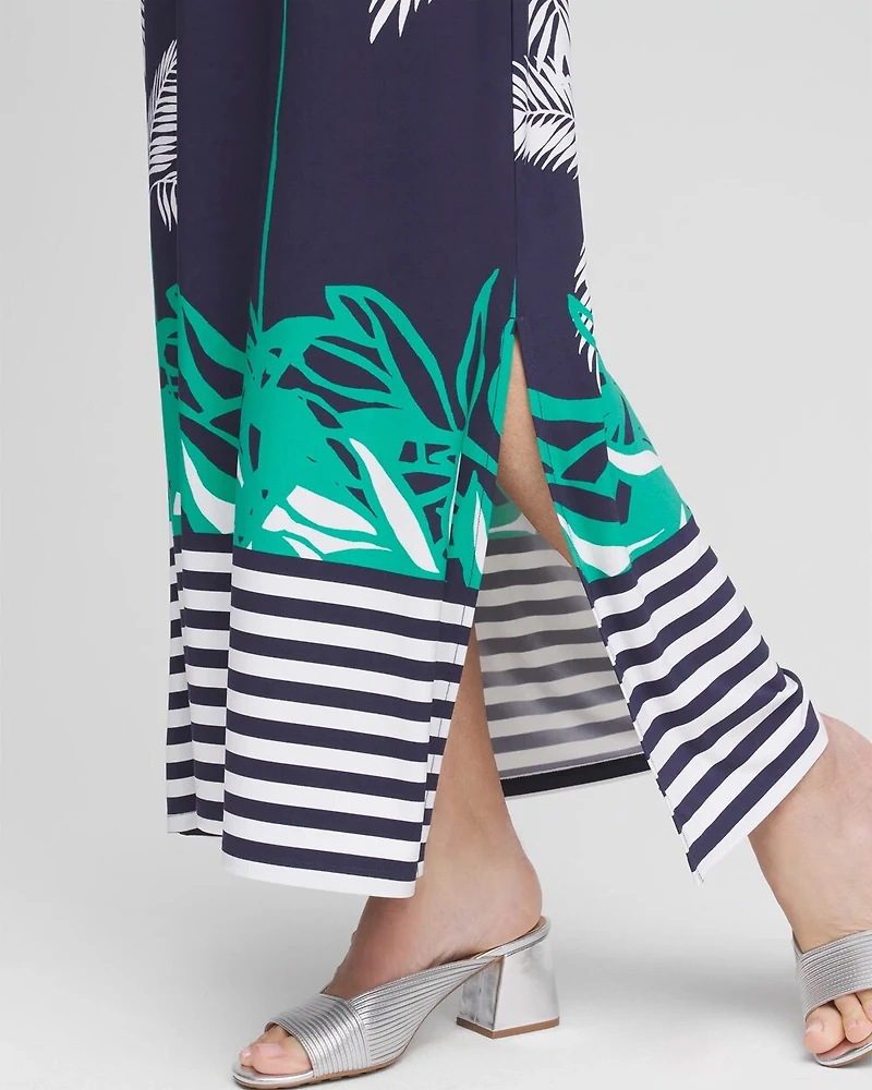 Tropical Nights Knit Maxi Dress