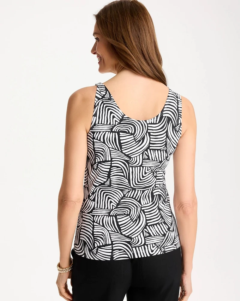 Printed Microfiber Tank