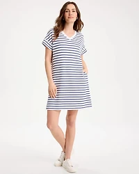 Zenergy® Soft Striped Contrast Dress