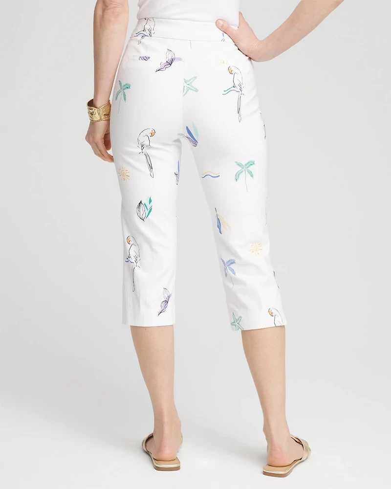 Brigitte™ Island Pull-On Capri Pants
