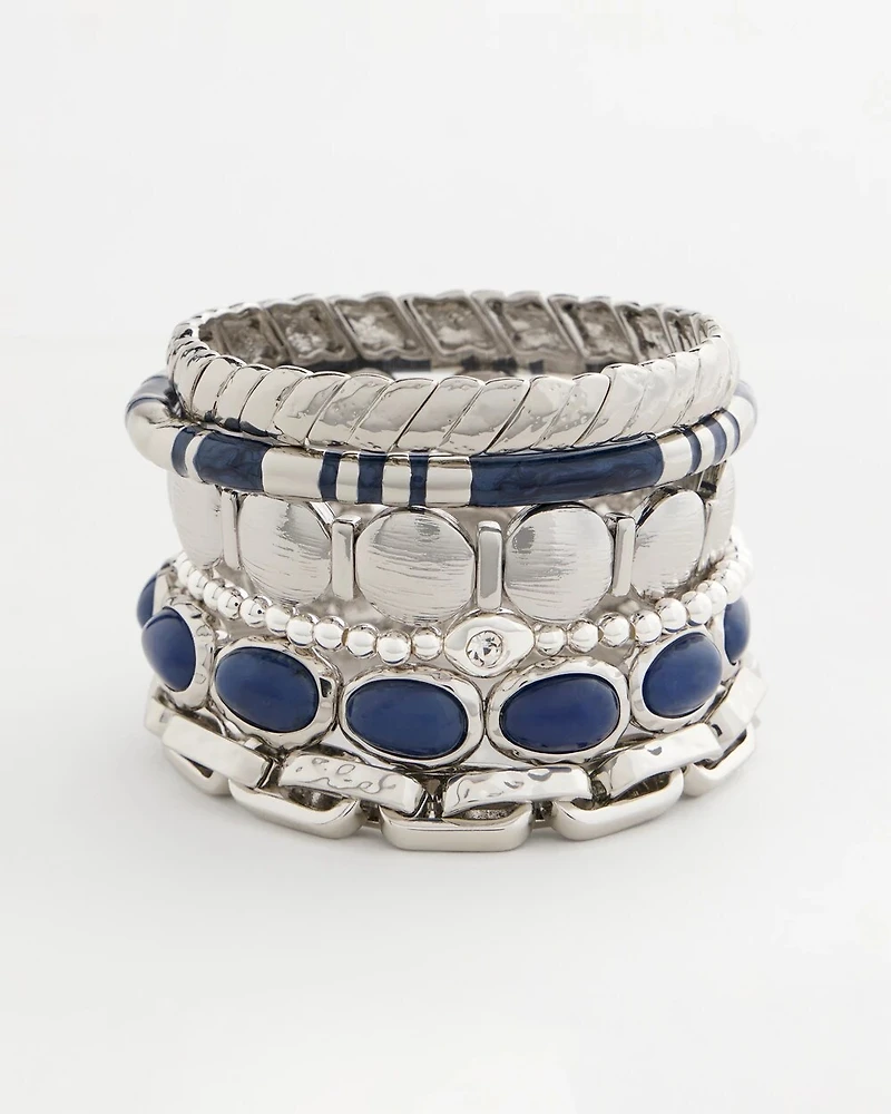 Thin Twist Stretch Bracelet