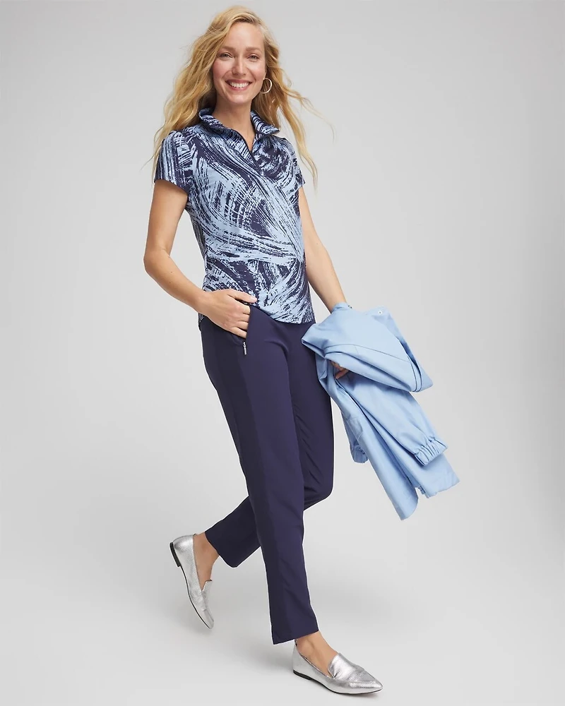 Zenergy® UPF Rib Mix Ankle Pants