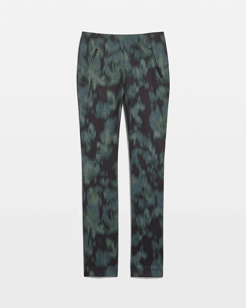 Brinkly Blur Juliet Slim Ankle Pants