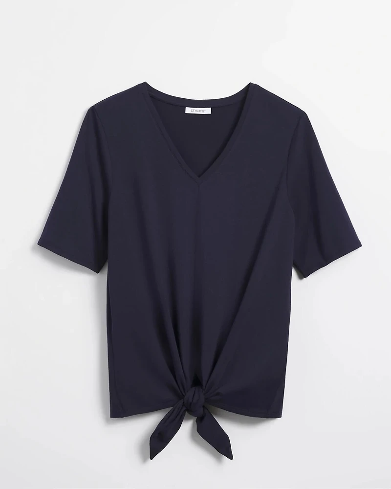 Tie-Front Top