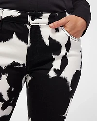 Girlfriend Petite Floral Ankle Jeans