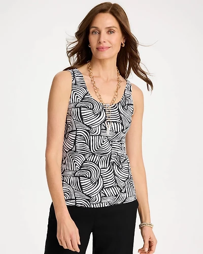 Printed Microfiber Tank