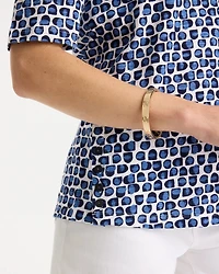 Cotton Slub Printed Tee