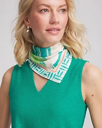 Tropical Paradise Square Neckerchief