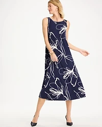 Travelers™ Knit Botanical Jeweled Dress