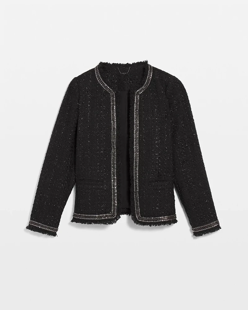 Embellished Tweed Jacket