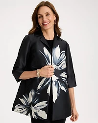 Travelers™ Collection Floral Long Jacket