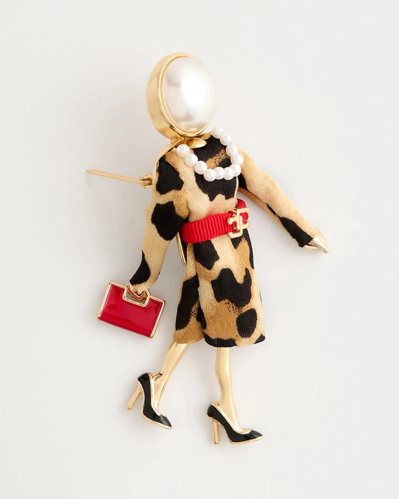 Chico's Lady Brooch