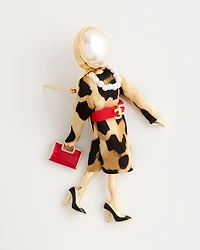 Chico's Lady Brooch