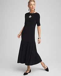 Travelers™ Boatneck Drop-Waist Dress